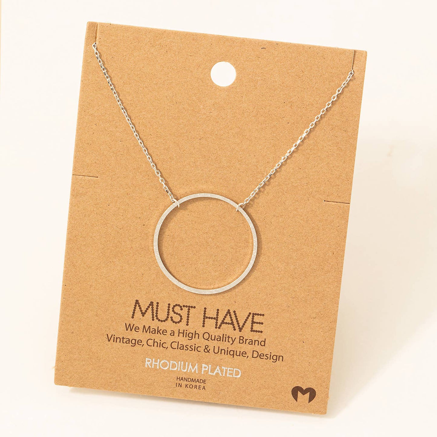Lrg. O Necklace