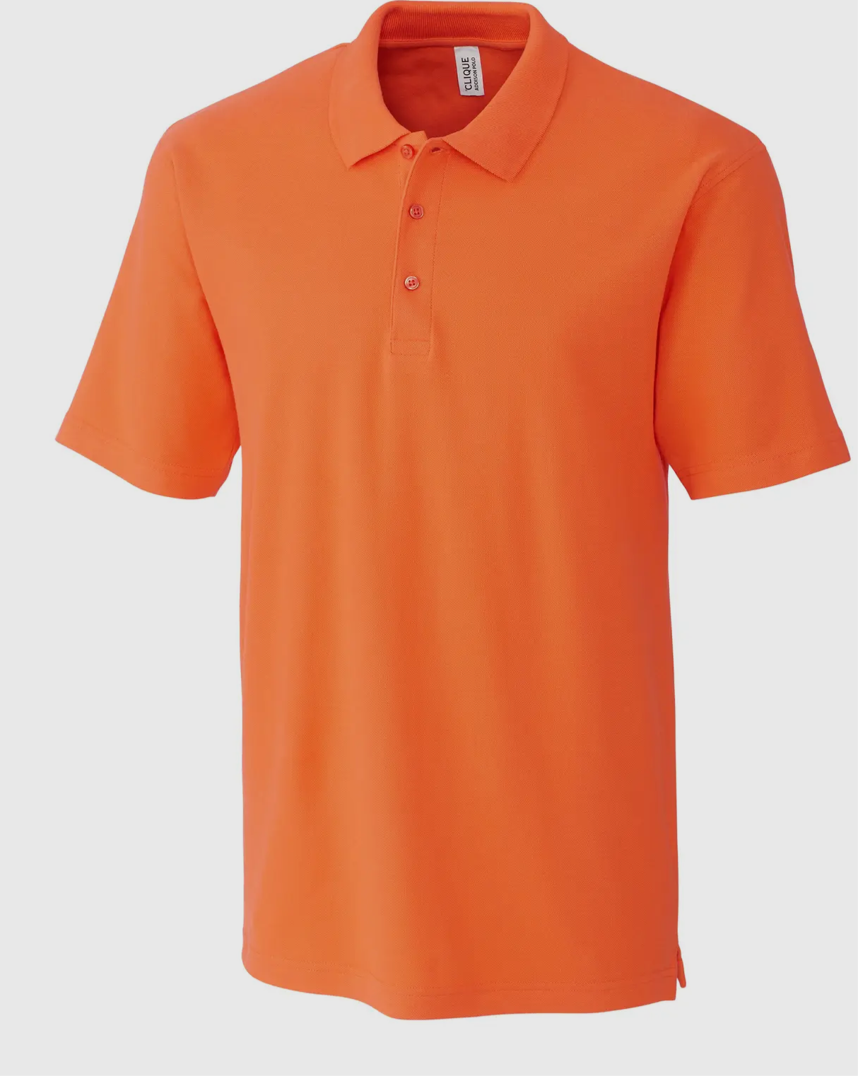 Solid orange men’s top