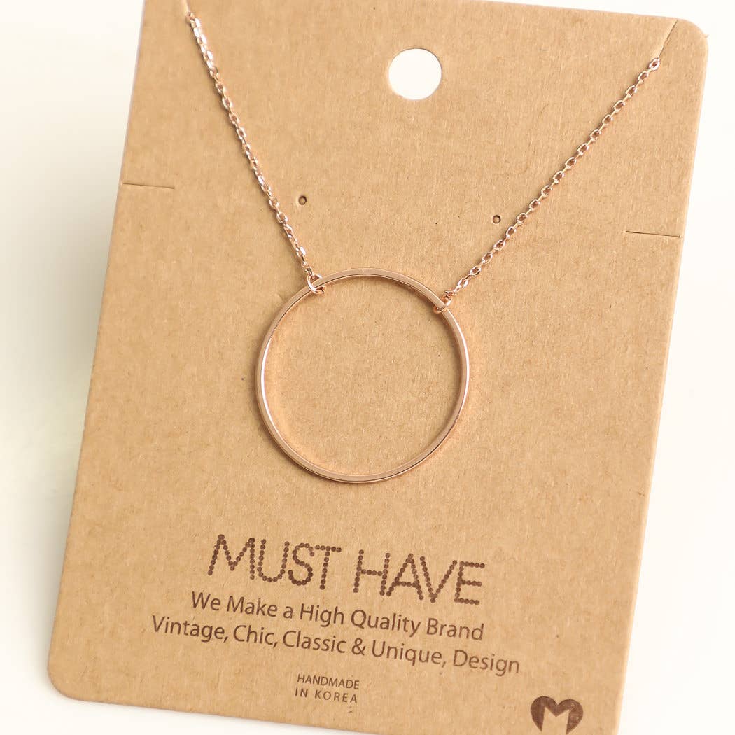 Lrg. O Necklace