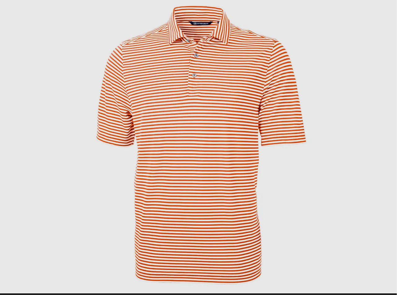 Striped cutter/buck ORANGE