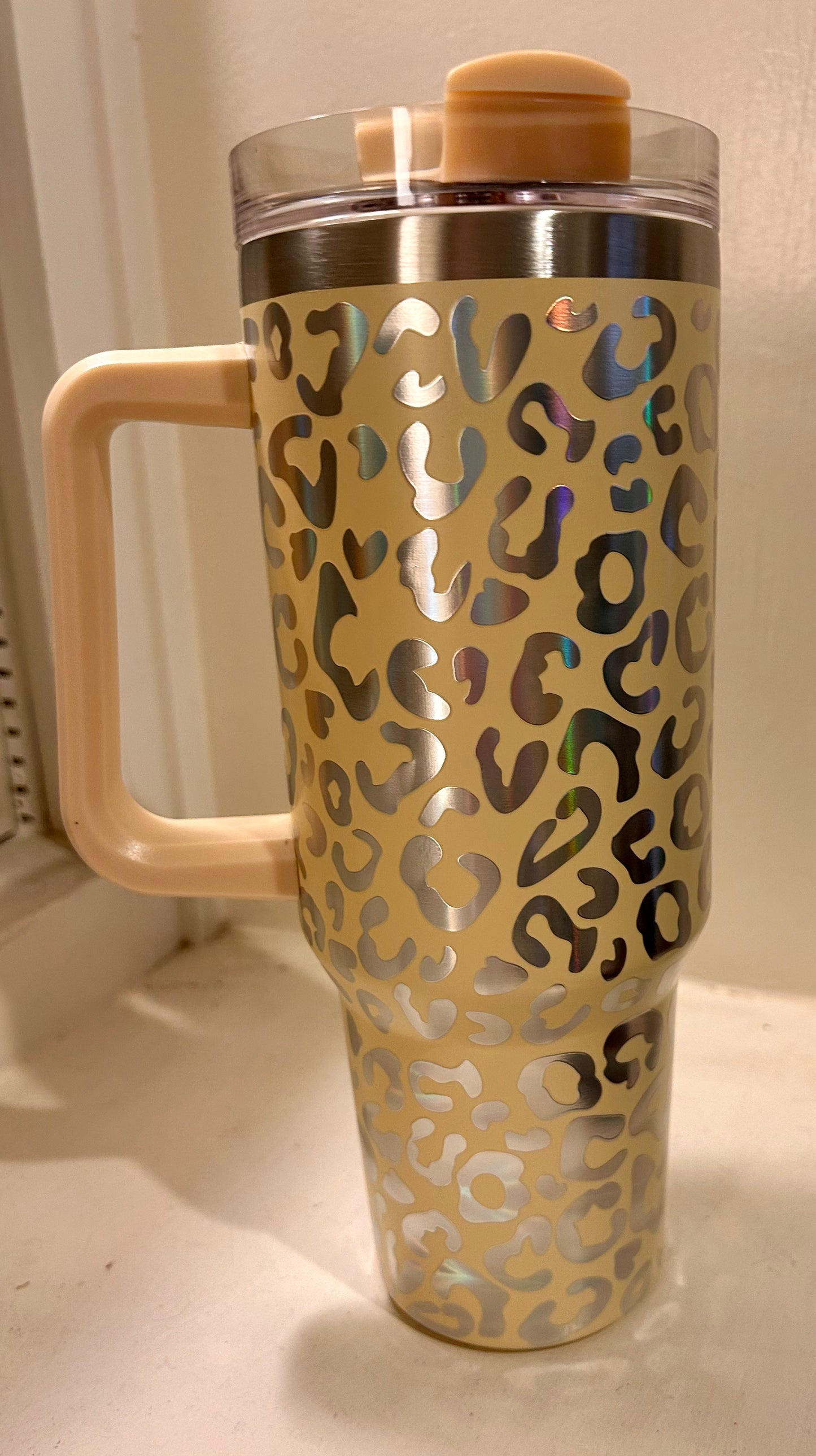 Leopard Tumbler 40oz