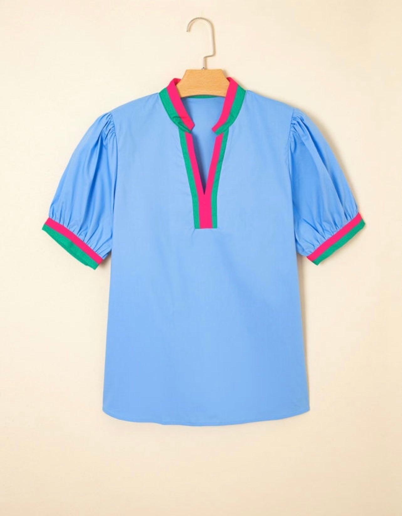 Puff sleeve top
