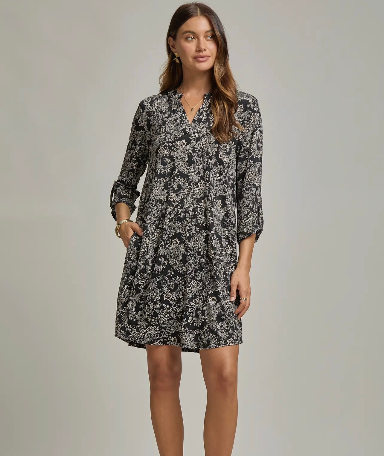 A-Line dress multi