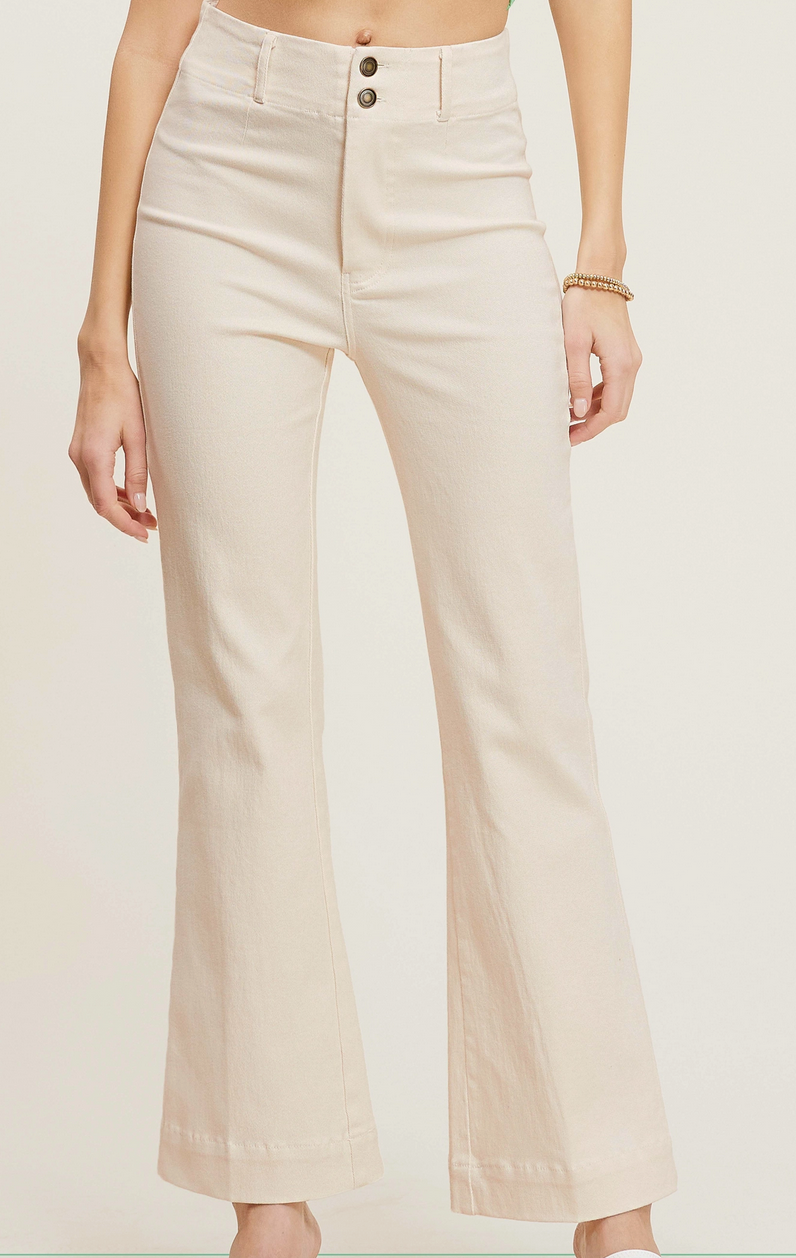 Stretchy LONG flare jeans