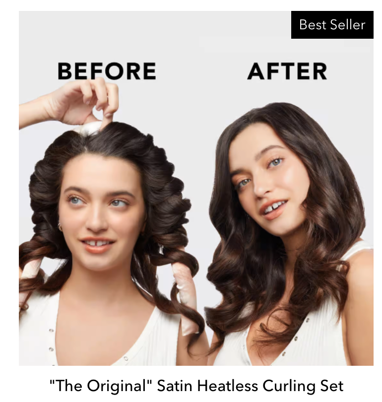 Satin Curl Set