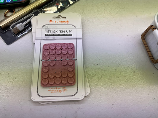 Stick up phone pad