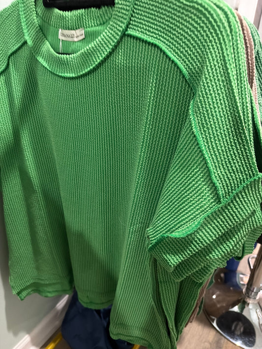 ZEN Ribbed short top