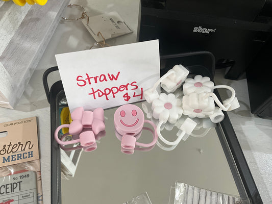 Straw toppers
