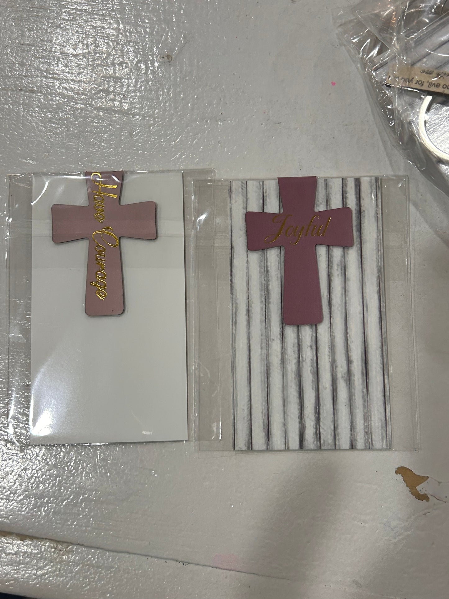 Cross bookmark