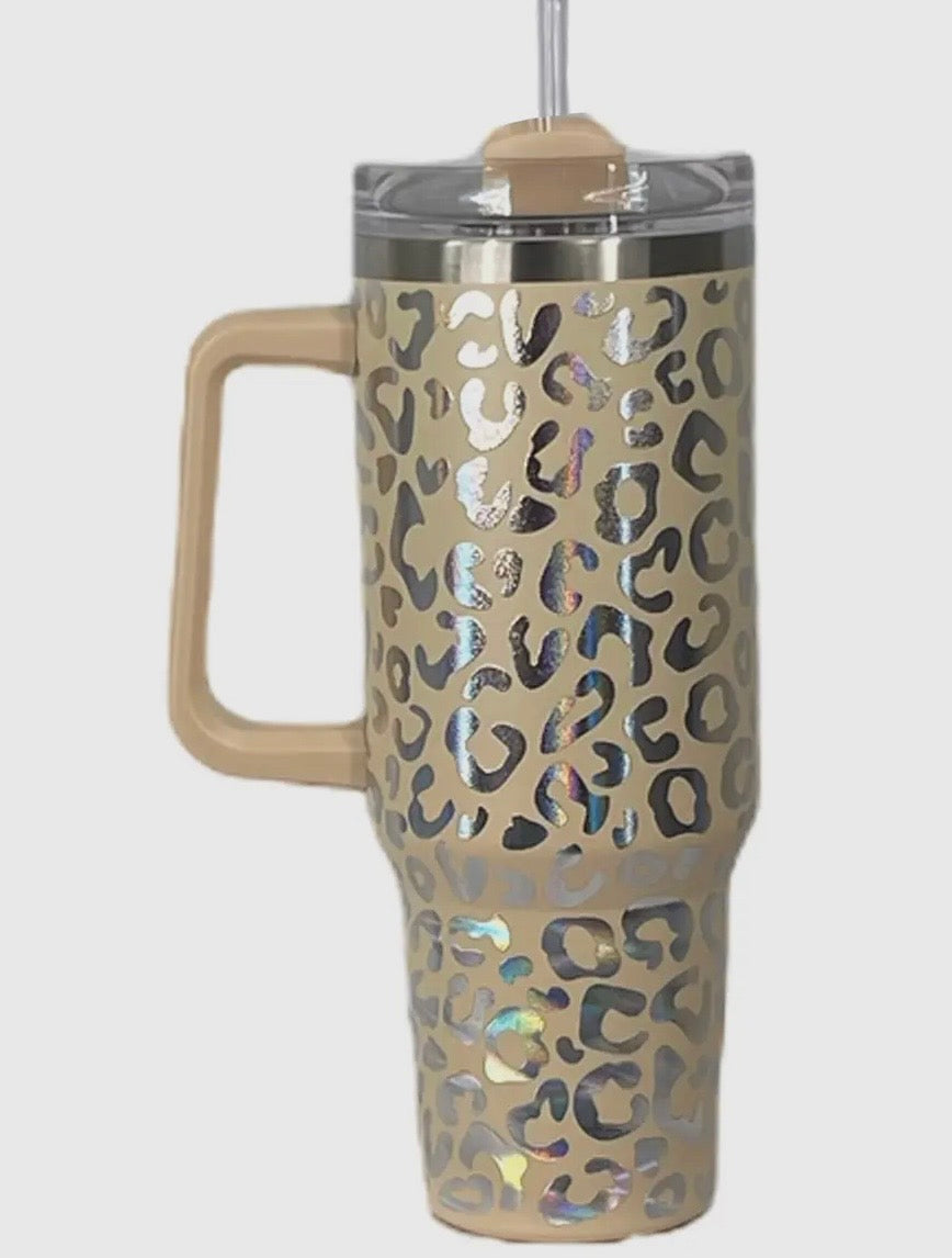 Leopard Tumbler  40oz