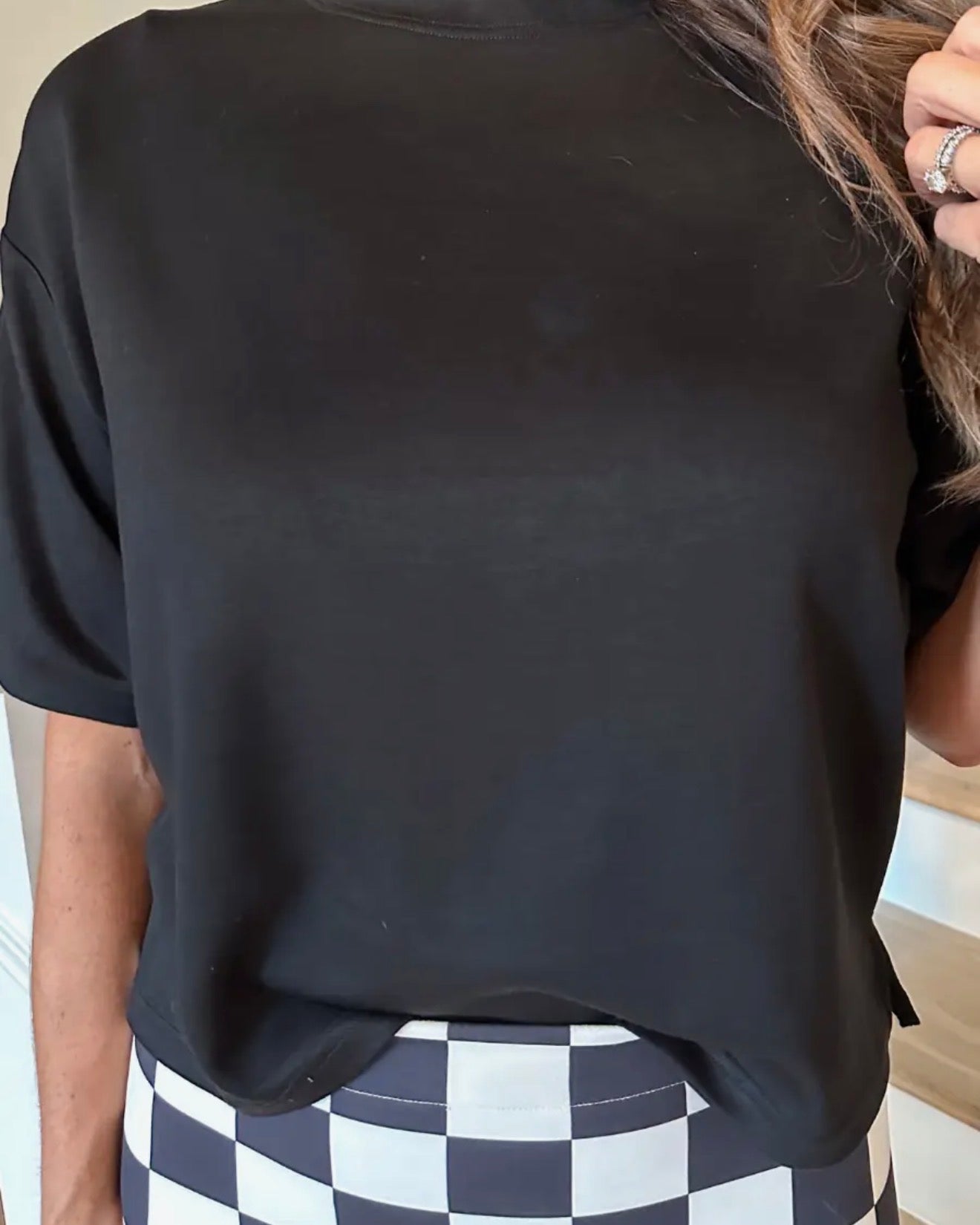 Jess Lea - black knit top