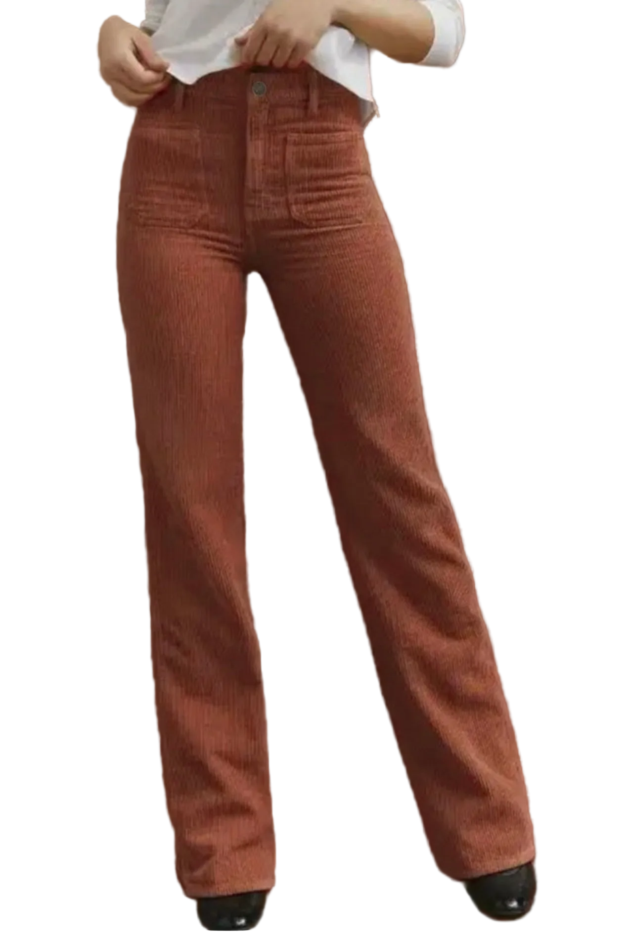 Corduroy Flare Pants