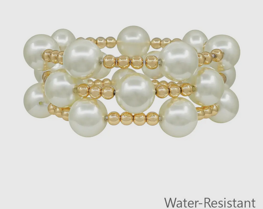 Large pearl ball bracelet (1)