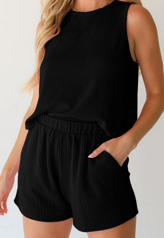 Tank 2 piece short set