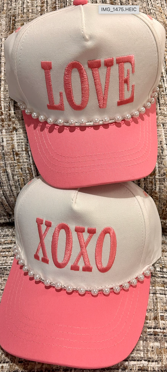 XOXO/LOVE trucker